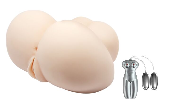 Мастурбатор вагина и анус с вибрацией BAILE - Masturbator Functions of Vibration , BM-009141S