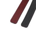 Фіксатори для стегон Liebe Seele Wine Red Thigh Cuffs S Size, натуральна  шкіра