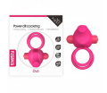 Эрекционное виброкольцо Power Clit Cockring, Pink