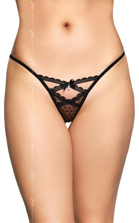 Жіночі стрінги - G-String 2494, black - M/L