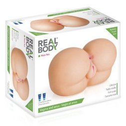 Мастурбатор-попка Real Body - Nice Ass, два входи: вагіна та попка