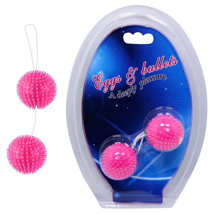 Вагинальные массажные шарики BAILE - EGG &amp; BULLETS, BI-014036
