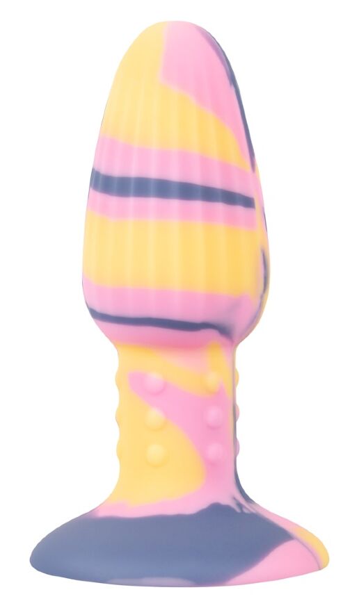Анальна пробка - Coloгful Joy Triple Colour Butt Plug