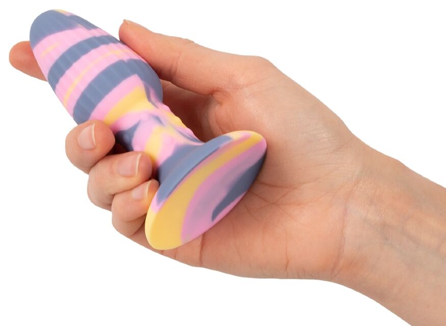 Анальна пробка - Coloгful Joy Triple Colour Butt Plug