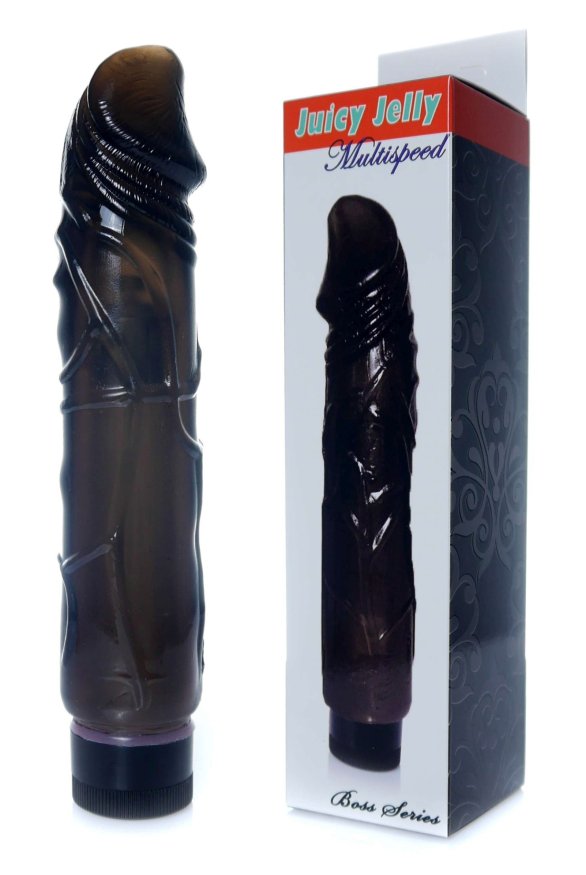Вібратор Boss Series: Juicy Jelly Multispeed Black, BS6700098