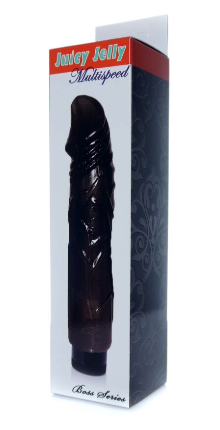 Вібратор Boss Series: Juicy Jelly Multispeed Black, BS6700098