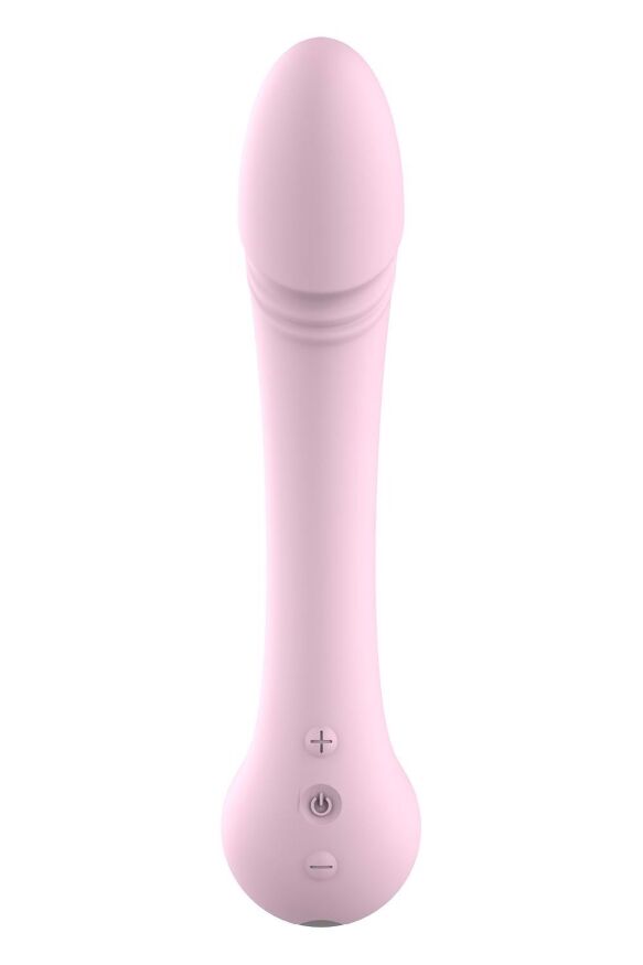 Вибратор классический для стимуляции точки G Dream Toys Amour Lea, розовый