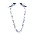 Зажимы на соски DS Fetish Nipple clamps iron L silver 64 g