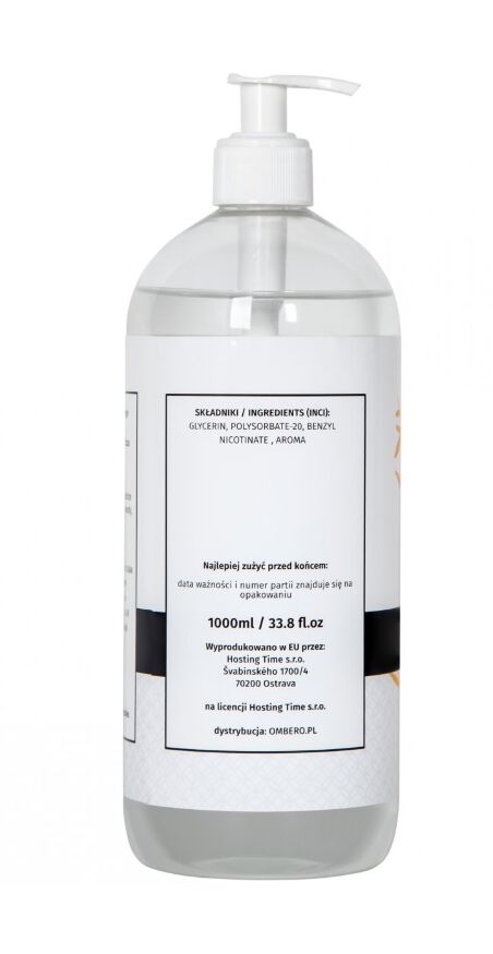 Массажное масло Love Stim - NURU AQUA OIL, 1000 ml