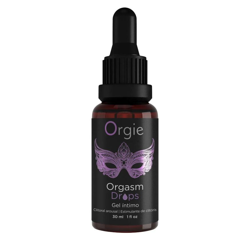 Набор Orgie Orgasmic Bunny: возбуждающие капли и эрекционное виброкольцо