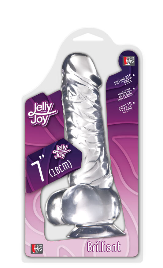 Фаллоимитатор JELLY JOY, BRILLIANT