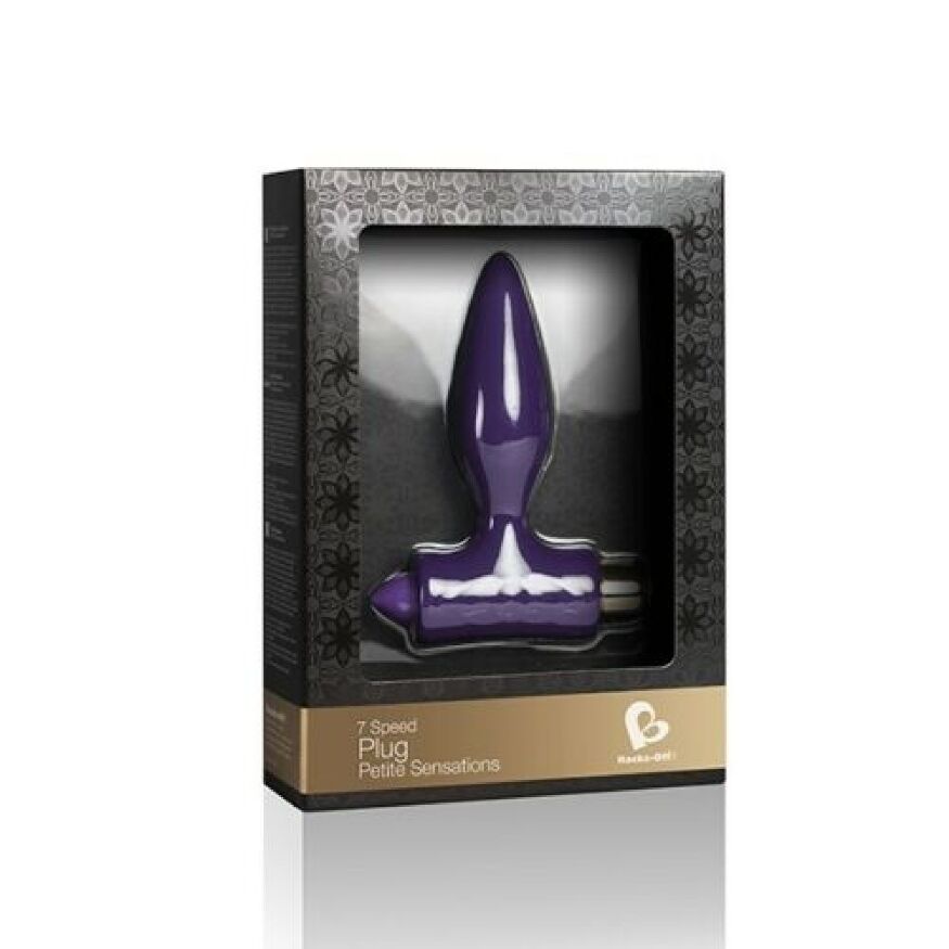 Анальная пробка ROCKS-OFF - PETITE SENSATIONS PLUG PURPLE