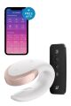 Люксовый Smart вибратор для пар Satisfyer DOUBLE LOVE WHITE