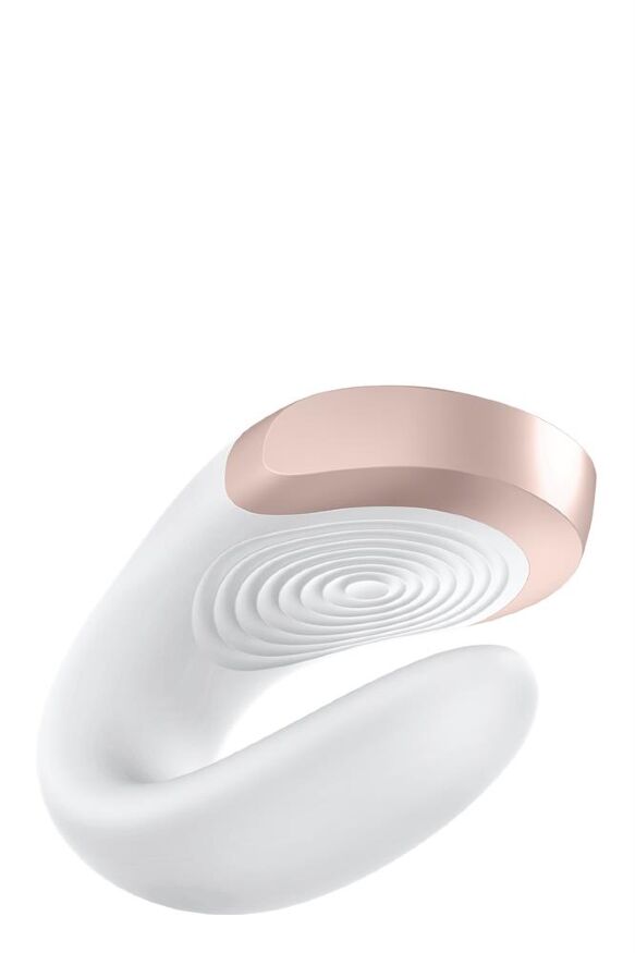 Люксовый Smart вибратор для пар Satisfyer DOUBLE LOVE WHITE