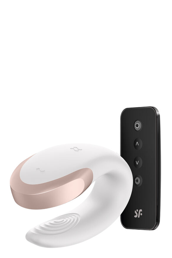 Люксовый Smart вибратор для пар Satisfyer DOUBLE LOVE WHITE