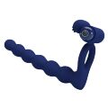Насадка для анального секса с вибрацией PRETTY LOVE - Powerful ring, 10 vibration functions, BI-210218-3