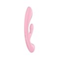 Двусторонний вибратор-кролик Satisfyer Triple Oh Pink (мятая упаковка!!!)
