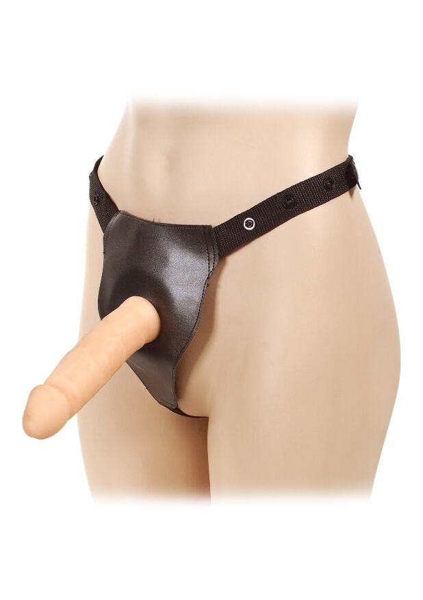 Фаллоимитатор телесного цвета с поясом Magic Flesh Strap-On.