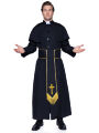 Костюм католического священника Leg Avenue Priest 2 предмета, черный, M/L
