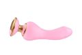 Вибратор для точки G Shunga Sanya Light Pink, гибкий ствол