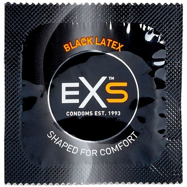 Набір чорних презервативів латексних Exs BLACK (ціна за 10 шт.)