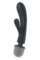 Вібратор-мікрофон Satisfyer Triple Lover потрійна дія, сірий