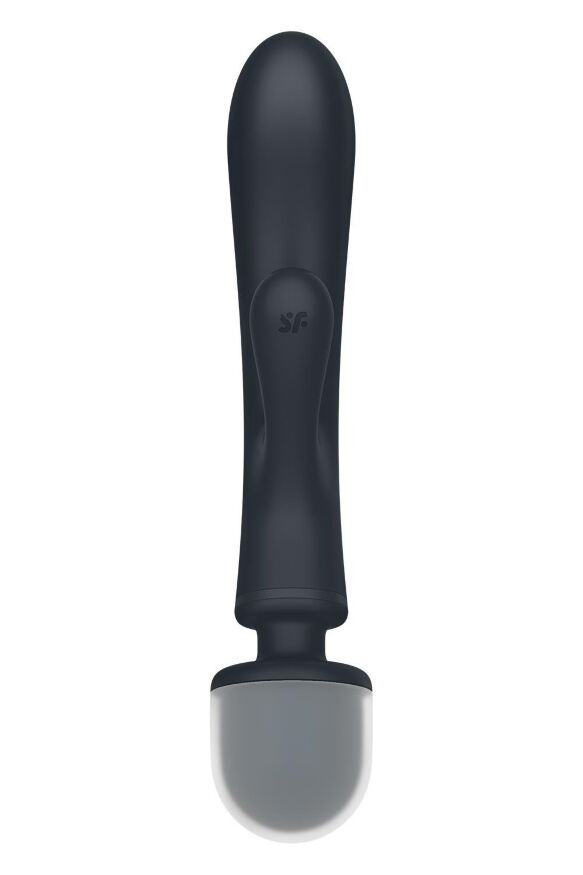 Вібратор-мікрофон Satisfyer Triple Lover потрійна дія, сірий