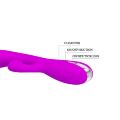 Вибромассажер с вакуумным клиторальным стимулятором PrettyLove - Roy, BI-014580