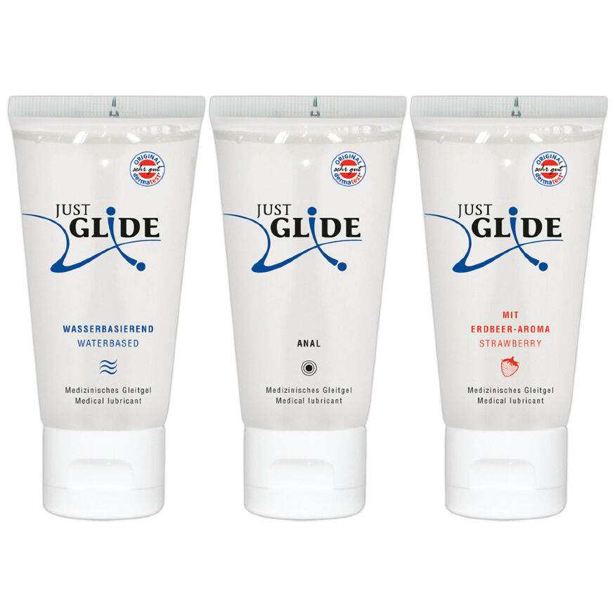 Набор лубрикантов на водной основе Just Glide, 3x200 мл