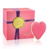 Вибратор-сердечко Rianne S: Heart Vibe Coral, 10 режимов работы, медицинский силикон, подарочная упаковка