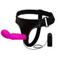 Страпон женский с вибро Ultra Harness BW-022041