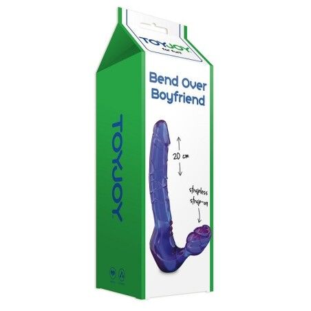 Безремневой страпон Toy Joy Bend Over Boyfriend Bend Over Boyfriend