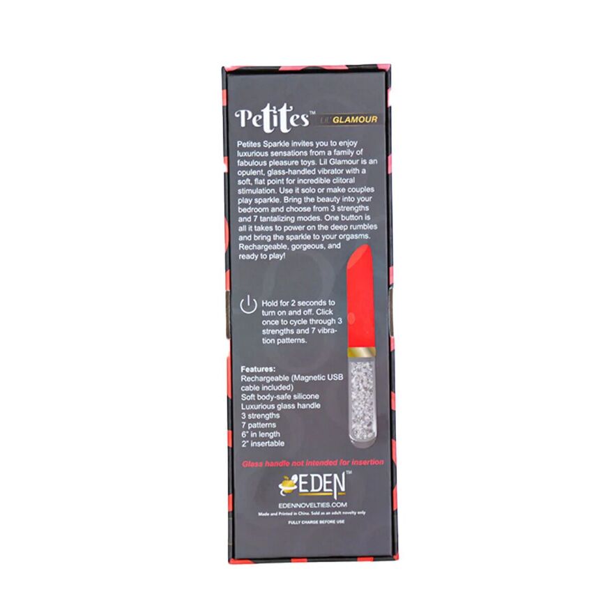Вибратор Petites Lil’ Glamour Vibrator - Red