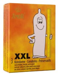 Презервативи збільшеного розміру – Amor XXL, 3 шт.