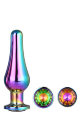 DT21873 Набор анальных пробок конической формы Dream Toys GLEAMING LOVE PLEASURE SET MULTICOLOUR