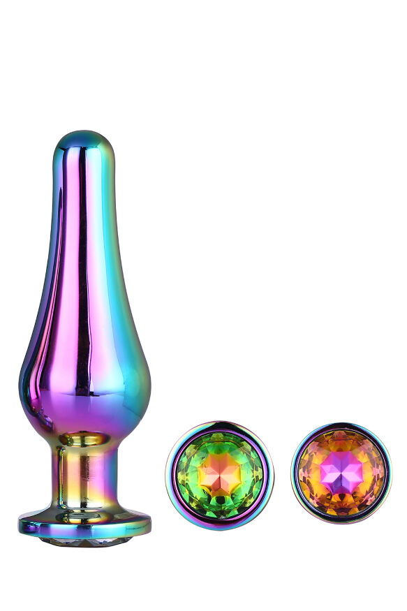 DT21873 Набор анальных пробок конической формы Dream Toys GLEAMING LOVE PLEASURE SET MULTICOLOUR