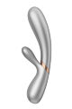 T360178 Двойной смарт вибратор с функцией нагрева Satisfyer Hot Lover Silver