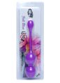 Вагінальні віброкульки - Vibrating Kegel Balls Purple, 32 мм, 80 г