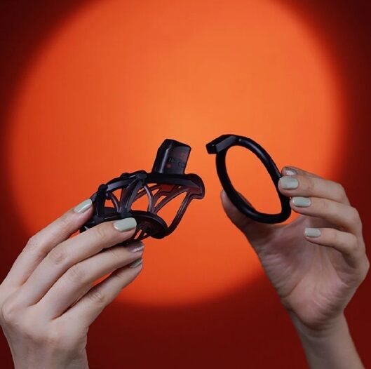 Мужской пояс верности UPKO “Caged Beast”Male Chastity Device Kit