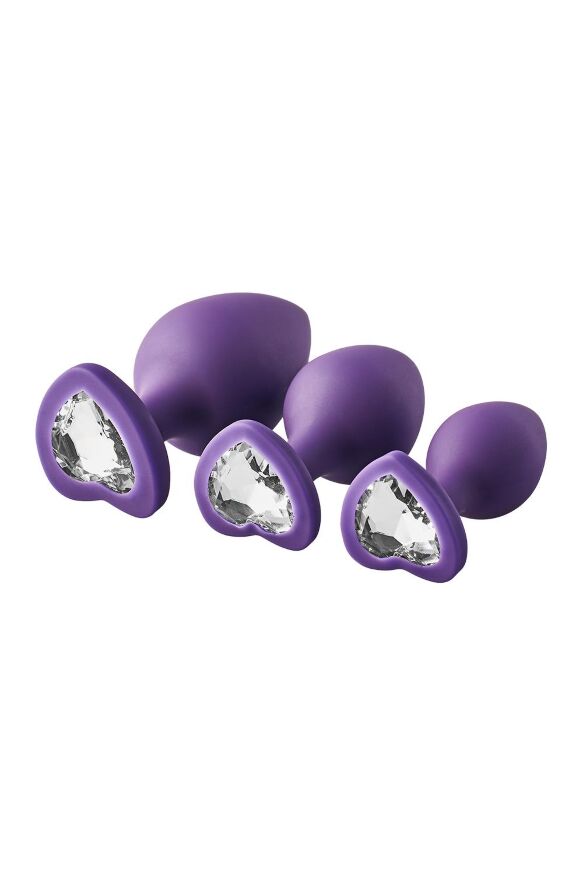 Набор анальных пробок Dream Toys FLIRTS PURPLE