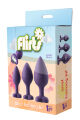 Набор анальных пробок Dream Toys FLIRTS PURPLE