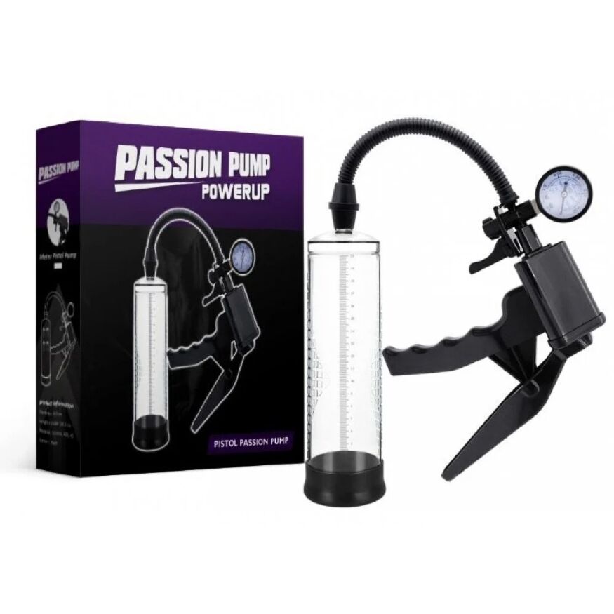 Вакуумная помпа мужская Powerpump PRO 01 - Clear