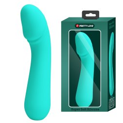 Вибромассажер для стимуляции точки G Pretty Love - Cetus Green, BI-014723-4