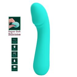 Вибромассажер для стимуляции точки G Pretty Love - Cetus Green, BI-014723-4
