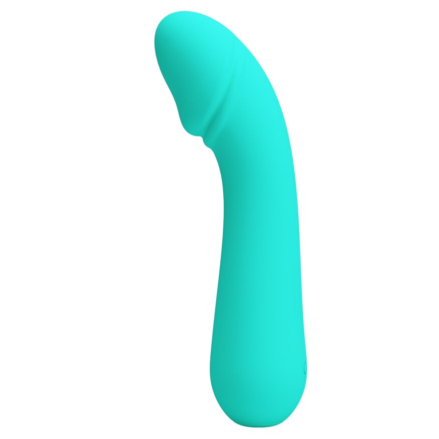 Вібромасажер для стимуляції точки G Pretty Love - Cetus Green, BI-014723-4