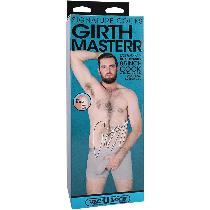 Фаллоимитатор Doc Johnson Signature Cocks Girthmasterr 8.5 inch UltraSkyn (дырка в упаковке!!!)