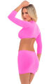 Комплект STOP &amp; STARE 2PC SKIRT SET PINK, S/M