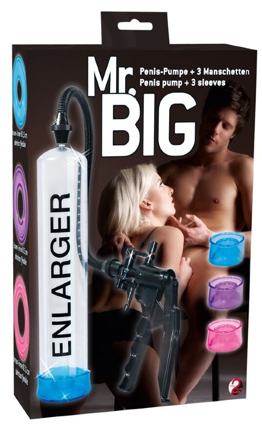 Велика помпа для члену з важельним механізмом - Mr. Big 3 Sleeve System Pump
