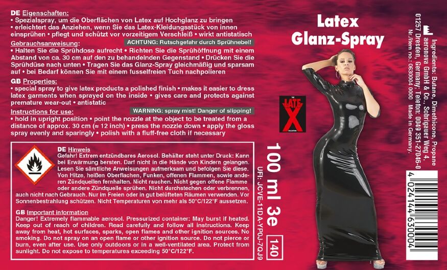 Спрей для латексу - LateX Glanz-Spray, 100 мл