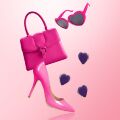 Вибратор-сердечко Rianne S: Heart Vibe Purple, 10 режимов работы, медицинский силикон, подарочная упаковка